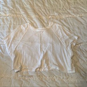 NWOT We the Free by Free People cropped t shirt